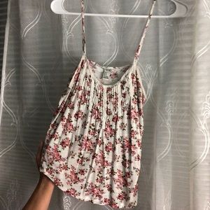 forever21 floral tank top